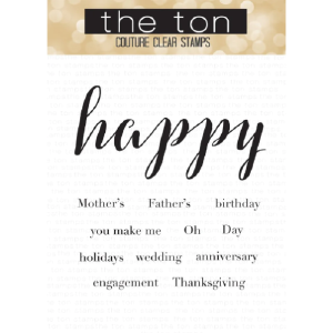 The Ton Stamps Brushed Happy Cheap Pice Top Quality