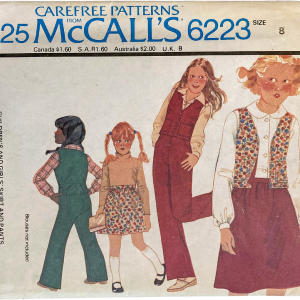 Girls Jumpsuit and Skirt Pattern Set Vintage Mccalls Sewing Pattern by Mccalls Outlet Footlocker Finishline