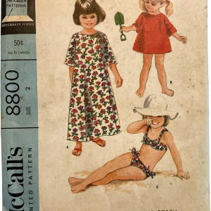 Girl's Bathing Suit and Beach Dress Vintage Mccalls Sewing Pattern by Mccalls Sale Online Online