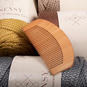 Wooden Macrame Comb From China For Sale