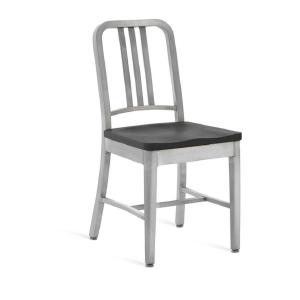Emeco 1104 Navy Chair With Wood Seat Store Cheap Online