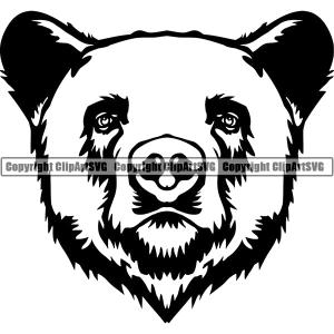 Bear Animal ClipArt SVG Cheap Geniue Stockist