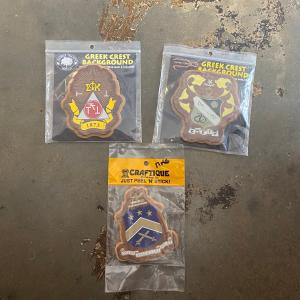 SALE Wooden 4" Sorority/Fraternity Crests Cheap Geniue Stockist