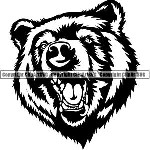 Bear Animal ClipArt SVG Free Shipping Recommend