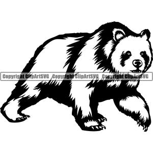 Bear Animal ClipArt SVG Sale Top Quality