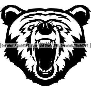 Bear Animal ClipArt SVG Cheap Sale Store