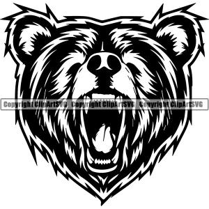 Bear Animal ClipArt SVG From China