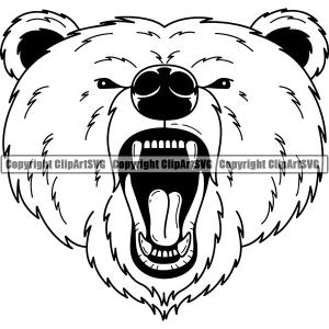 Bear Animal ClipArt SVG Recommend Cheap Online