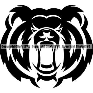 Bear Animal ClipArt SVG With Mastercard Online