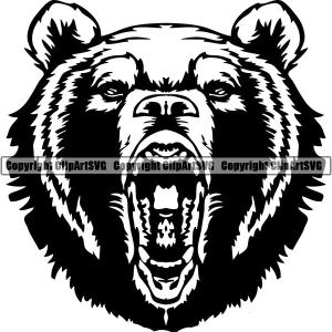 Bear Animal ClipArt SVG 100% Original Cheap Pice