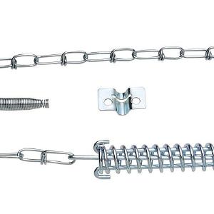 National Hardware N162-024 V1355 Spring/Chain Door Stop, Zinc Plated Sale Good Selling