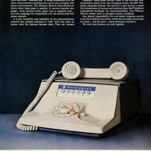 1962 Ad Western Electric Data Phone Vintage Bell Telephone Radial Dial SEP5 Clearance Footlocker Pictures