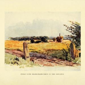 1909 Print Hay Field Farming Skamlingbanksen Ellen Wikinson Agriculture XGE9 Cheap 2025 Newest