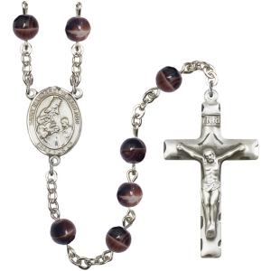 St. Margaret of Scotland Silver Plated Rosary for Men Sale Tumblr