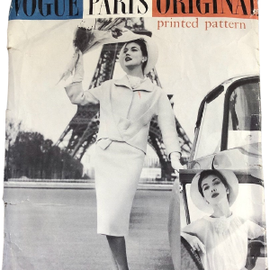 Vintage 50s Womens Suit and Blouse Sewing Pattern Vogue by Vogue Marketable Online