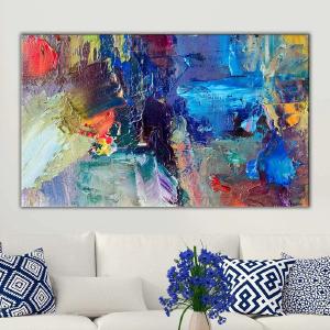 36" H x 60" W x 1.5" D Deep Thought - Wrapped Canvas Print Release Dates Authentic