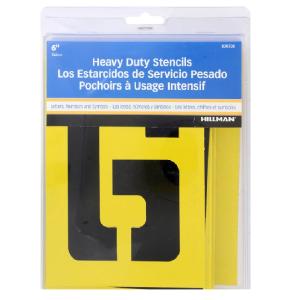 Hillman 839728 Heavy Duty Stencil Set, Card Stock Classic Cheap Pice