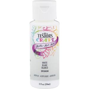 Testors 292430A Acrylic Matte Craft Paint, White, 2 Oz Buy Cheap For Nice