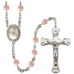 Blessed John Henry Newman Birthstone Rosary for Women Outlet View