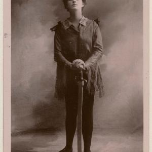 Zena Dare as Peter Pan Greetings Card Sale Online Shop