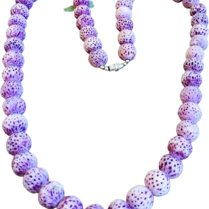 70s Vintage Purple Dyed Sponge Coral Round Beaded Necklace Buy Cheap With Paypal