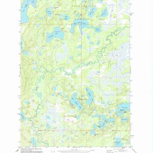 1979 Tyonek, AK - Alaska - USGS Topographic Map : 1 SE v2 Cheap Sale Shop