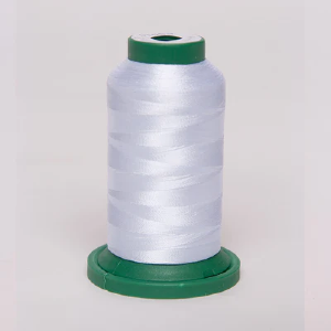 010 Exquisite White Embroidery Thread - 1000M Clearance Shop