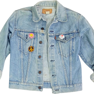 70s/80s Light Wash Orange Tab Jean Jacket Pins Patches By Levi's Ebay Cheap Pice