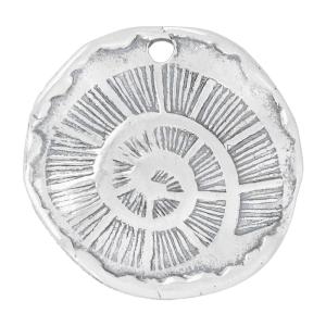 Sterling Silver Charm, Snail Shell 18x18mm, 1 Piece Footlocker Finishline Cheap Pice