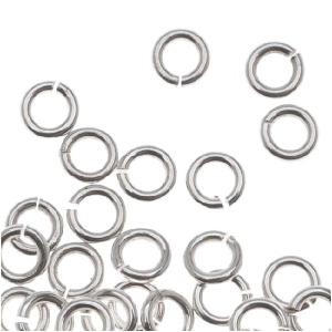 Sterling Silver Open Jump Rings 3mm 22 Gauge (20 pcs) Discount Get To Buy