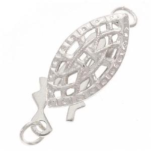 Sterling Silver Filigree Pearl Clasp 15x6mm (1 pcs) Choice Cheap Pice