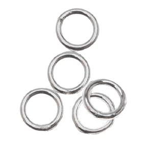 Sterling Silver Closed Jump Rings 5mm 19 Gauge (20 pcs) Clearance Nicekicks