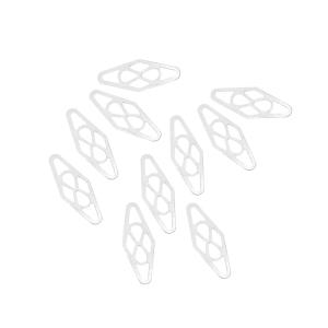 Sterling Silver Chain Tags Plaques For Clasps (10 pcs) Clearance Footaction