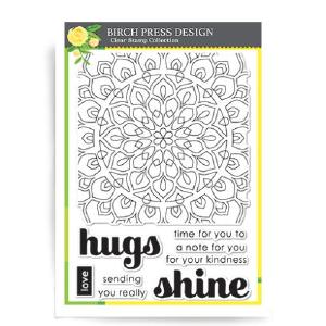 Birch Press Design shining mandala clear stamp set Affordable Sale Online