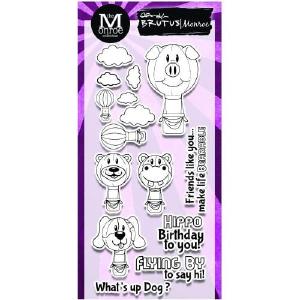 Brutus Monroe Clear Stamps 4"X8" Balloon Animals Supply Cheap Pice