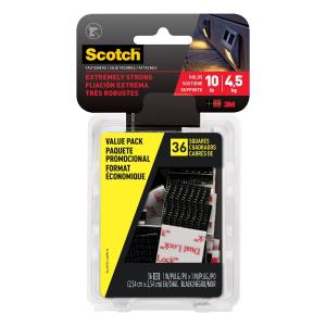 Scotch Extreme Mounting Squares Value Pack RFD7021-VPESF, 1 in x 1 in Cheap Sale Geniue Stockist