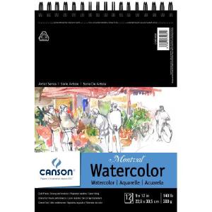 Canson Montval Spiral Watercolor Pad 9"X12" 10 Sheets Discount Nicekicks
