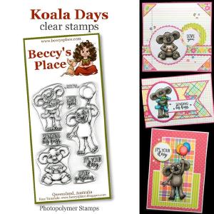 Beccy's Place Koala Days clear stamps For Cheap Sale Online