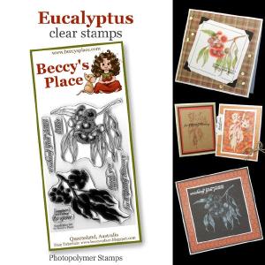Beccy's place Eucalyptus clear stamps Supply