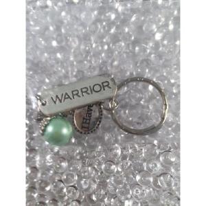 Auzz Trinklets Pearl Charms Light Green with words Warrior / I have Buy Cheap Find Great