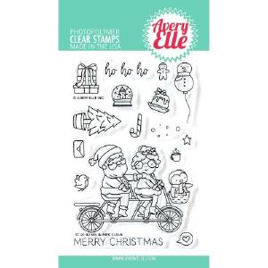 Avery Elle Clear Stamp Set 4"X6" Mr. & Mrs. Claus Outlet Cheap Online