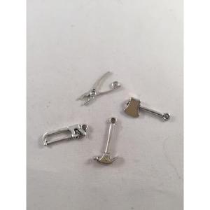 Auzz Trinklets tool Charms 4 pcs/ pack Free Shipping Wholesale Pice