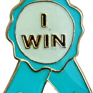 60s/70s I Win Ribbon Shaped Pin For Sale Cheap Online