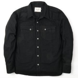 Calico Shirt | 9 oz Black Denim | Freenote Cloth For Sale Free Shipping