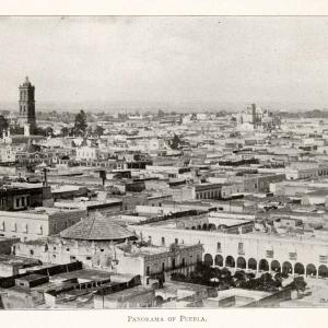 1897 Print Mexico Panorama Puebla State Capital City Spanish Battle XGHC2 Clearance Store For Sale