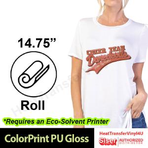 Siser ColorPrint PU Gloss 14.75" Roll (Yard) Ebay
