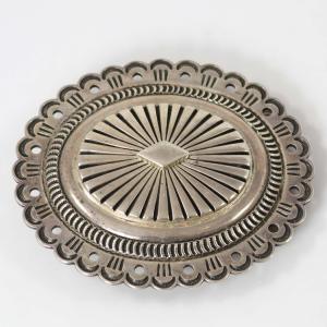 Stamped Concho Buckle Cheap Sale Supply