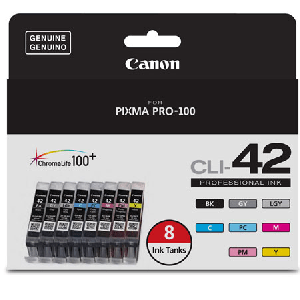 Canon CLI-42 Professional Ink - 8 Cartridges Quality Free Shipping For Sale