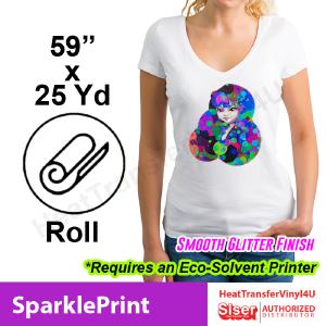Siser SparklePrint 59" x 25 Yards Cost For Sale