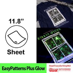 Siser EasyPatterns Plus Glow 11.8" x 12" Sheet (Pre-Masked) Sale Online Shop
